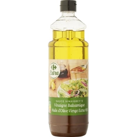 CARREFOUR Vinaigrette Huile d'Olive-Balsamique 750 ml