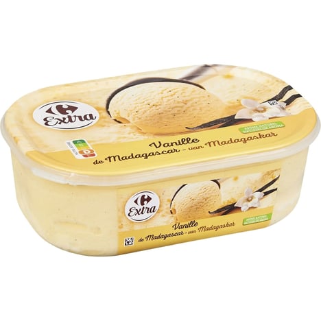 CARREFOUR Crème Glacée Vanille 500 g