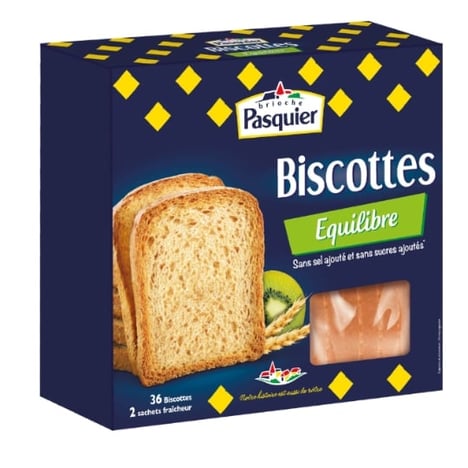AUGA Biscottes Minceur 36 tranches 300 g