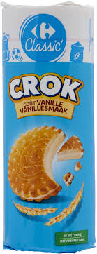 CARREFOUR Biscuits Fourrés à la Vanille 300g