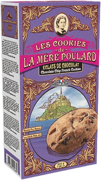 M. POULARD Cookies aux Éclats de Chocolat 200g