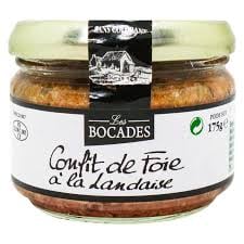 LES BOCADES Confit de Foie à la Landaise 175 g
