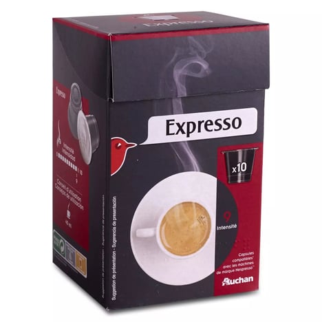 CARREFOUR Capsules de Café Magique Pack de 10