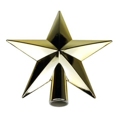 CARREFOUR Cimier Étoile Pailletée Or 20 cm
