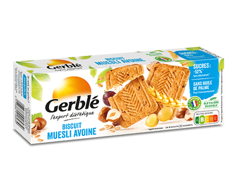 GERBLÉ Biscuit Muesli Avoine 290 g