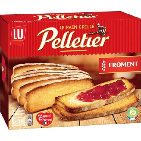 LU Pain Grillé au Froment Pack de 4