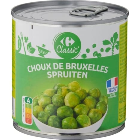 CARREFOUR Choux de Bruxelles 400 g