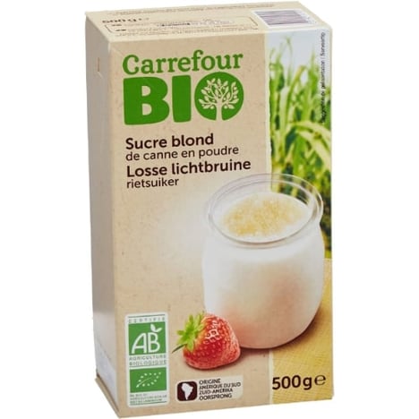 SUCAF Sucre Blanc en Poudre 500 g