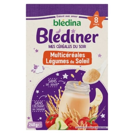 BLÉDINA Crème de Légumes 240 g