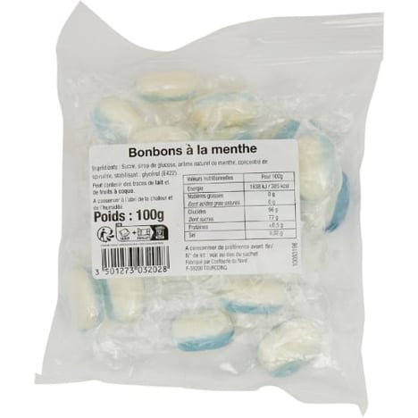PP Menthe Striée Fraîche 100g