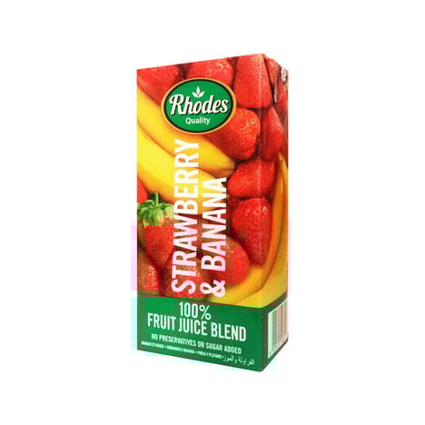 RHODES 100% Fraise-Banane 200ml