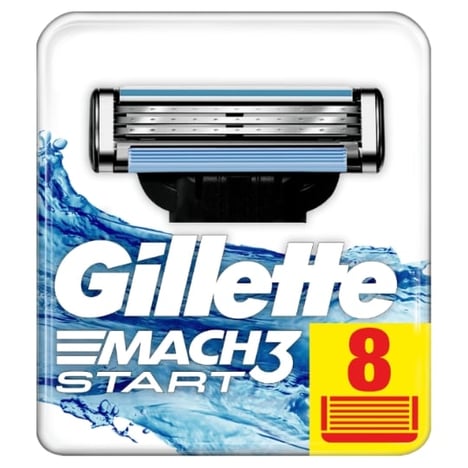 GILLETTE Lames Mach 3 Pack de 8