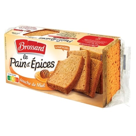 BROSSARD Pain d'Épices au Miel 350 g