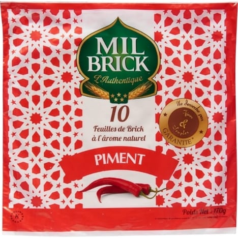 PP Feuilles de Brick au Piment 170g