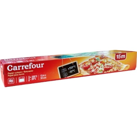 CARREFOUR Papier Cuisson 15 m