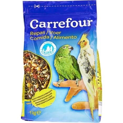 CARREFOUR Repas pour Grande Perruche 1 kg