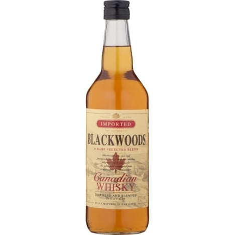 BLACK WOODS Whisky Canadien 3 Ans 40% Vol. 70cl