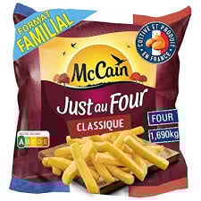MC CAIN Frites Classiques pour Four 1,69kg Surgelées