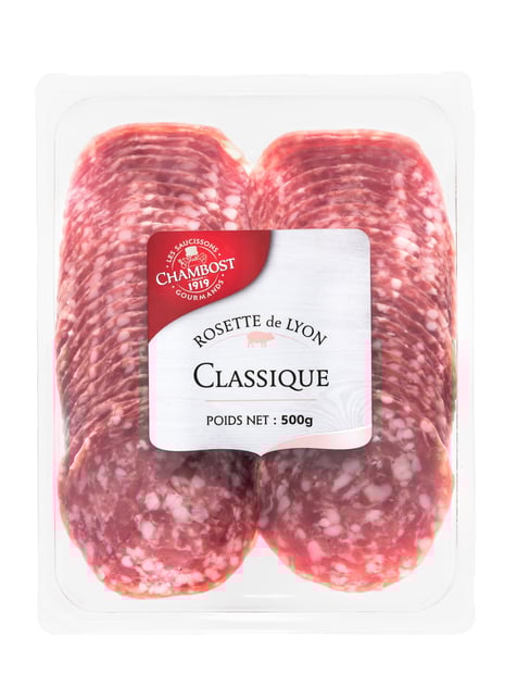 CHAMBOST Rosette de Lyon Tranches 500 g