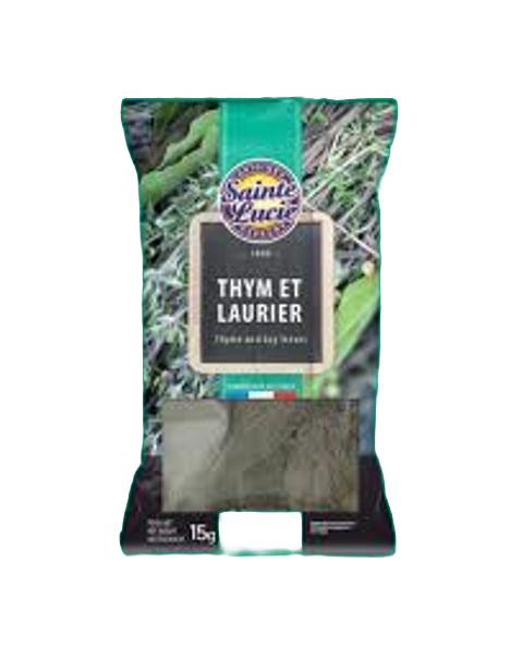 SAINTE LUCIE Thym et Laurier Entiers Sachet 15 g