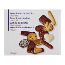 PP BLANC Assortiment de Biscuits 500 g