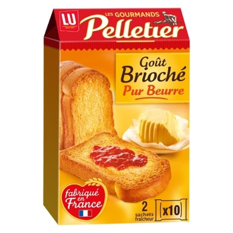 PELLETIER Brioche Nature 260 g