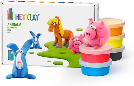 DIY Kit de Modelage Animal en Argile Assortiment de 10