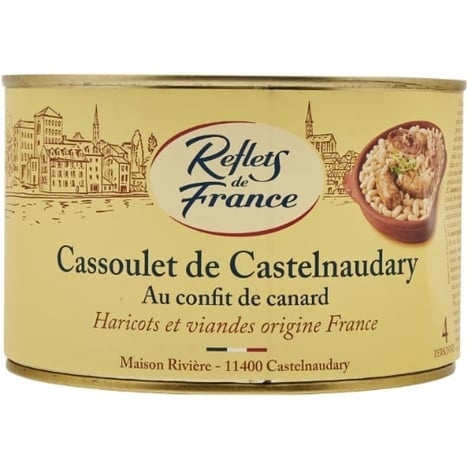 REFLETS DE FRANCE Cassoulet au Confit de Canard 2/1