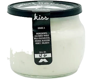 White Moustache "Kiss" Honey Walnut Greek Yogurt