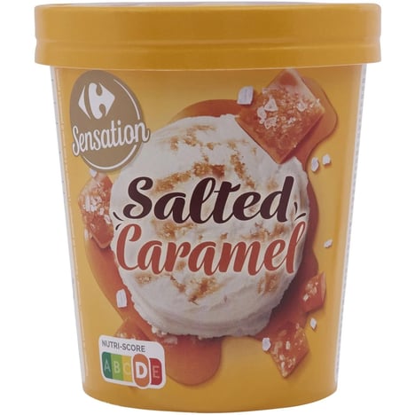 CARREFOUR SENSATION Crème Glacée Caramel 430g