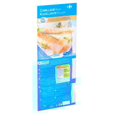 CARREFOUR Dos de Cabillaud MSC 4x115 g