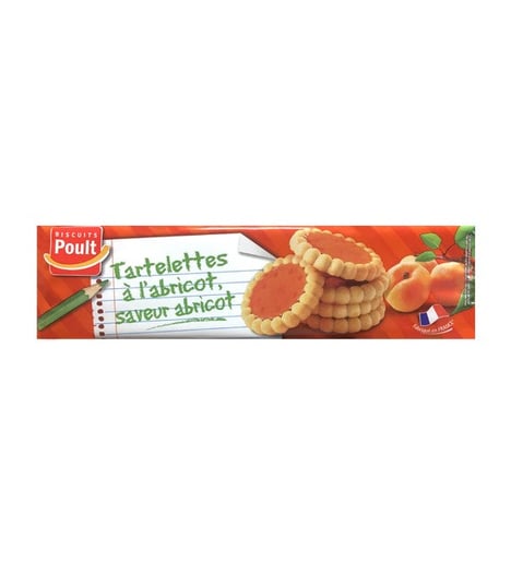 POULT Tartelettes à l'Abricot 150g