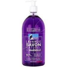 EVOLUDERM Gel Lavant Mains & Corps Lavande 1L