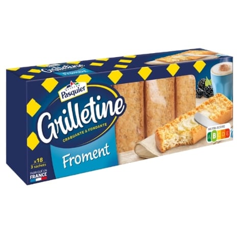 PASQUIER Grilletines Froment 242 g