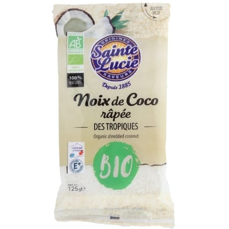 SAINTE LUCIE Noix de Coco Râpée Extra des Tropiques 125g