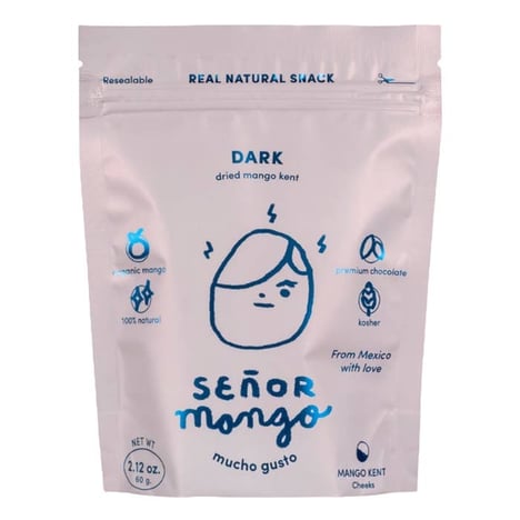 Señor Mango Dark Chocolate Dried Mango