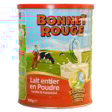 BONNET ROUGE Lait en Poudre Non Sucré 48x390g