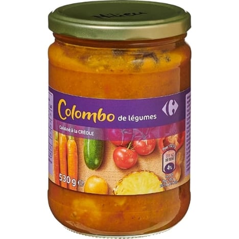 CARREFOUR Colombo de Légumes 580 ml