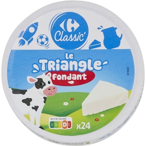 LACTIMA Fromage Fondu pour Toast Pack de 6 Portions 100g
