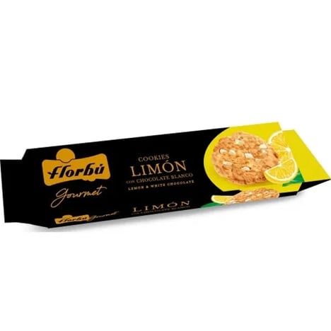 FLORBU GOURMET Cookies Citron-Chocolat Blanc 120 g