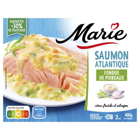 TRADITION Saumon Fondue de Poireaux 400 g