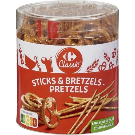 CARREFOUR Bretzels Sticks Apéritifs 300 g