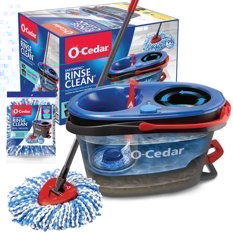 O'CEDAR Housse Lavante Microfibre à Bouclettes