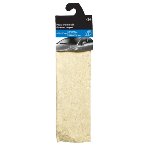 CARREFOUR Cuir Chamois 55x37cm