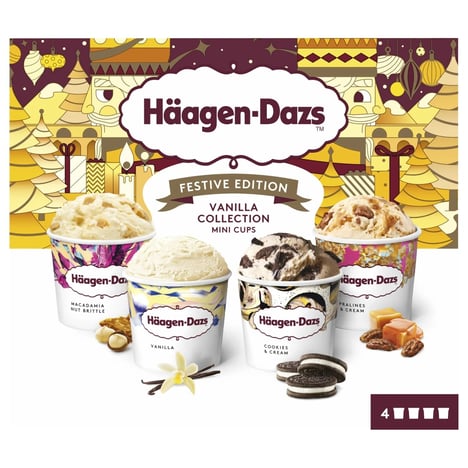 HÄAGEN-DAZS Collection Vanille Mini Pots 321 g