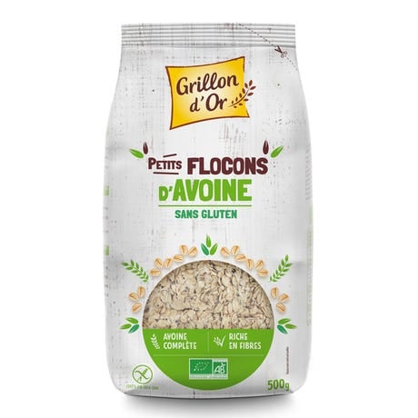 GARDENIA Flocons d'Avoine Petits Pétales 500 g