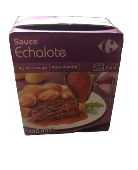 CARREFOUR Sauce Échalote pour Viande 300ml