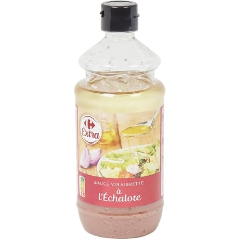 CARREFOUR Shaker Sauce Vinaigrette Échalote 500 ml