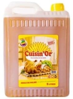 CUISIN'OR Huile de Palme Raffinée 5 L