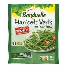 BONDUELLE Haricots Verts Extra Fins Surgelés 1kg